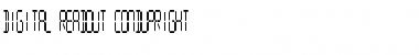 Download Digital Readout CondUpright Font Download Digital Readout CondUpright Font