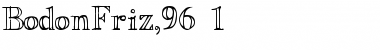 Download BodonFriz,96 Font Download BodonFriz,96 Font