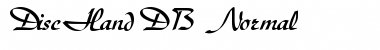 Download DiscHandDB Font Download DiscHandDB Font