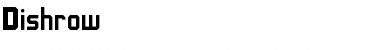Download Dishrow Font Download Dishrow Font