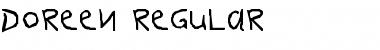 Download DOREEN Font Download DOREEN Font