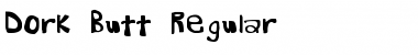 Download Dork Butt Font Download Dork Butt Font