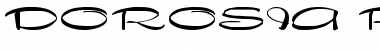 Download DOROSIA Font Download DOROSIA Font