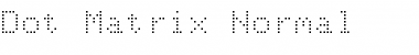 Download Dot-Matrix Font Download Dot-Matrix Font