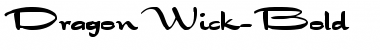 Download DragonWick-Bold Font Download DragonWick-Bold Font