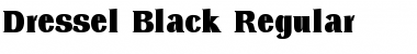 Download Dressel Black Font Download Dressel Black Font