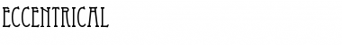 Download Eccentrical Font Download Eccentrical Font