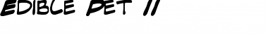 Download Edible Pet II Font Download Edible Pet II Font