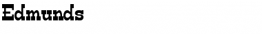 Download Edmunds Font Download Edmunds Font