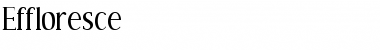 Download Effloresce Font Download Effloresce Font