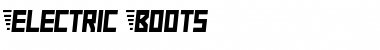 Download Electric Boots Font Download Electric Boots Font