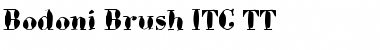 Download Bodoni Brush ITC TT Font Download Bodoni Brush ITC TT Font