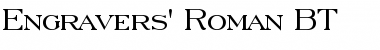 Download EngravrsRoman BT Font Download EngravrsRoman BT Font