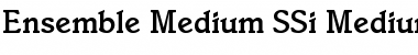 Download Ensemble Medium SSi Font Download Ensemble Medium SSi Font