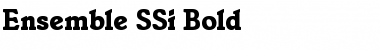 Download Ensemble SSi Font Download Ensemble SSi Font