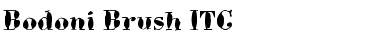 Download Bodoni Brush ITC Font Download Bodoni Brush ITC Font