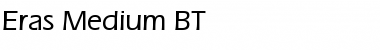Download Eras Md BT Font Download Eras Md BT Font