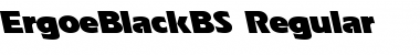 Download ErgoeBlackBS Font Download ErgoeBlackBS Font