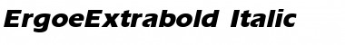 Download ErgoeExtrabold Font Download ErgoeExtrabold Font