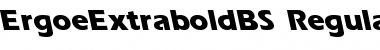 Download ErgoeExtraboldBS Font Download ErgoeExtraboldBS Font