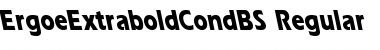 Download ErgoeExtraboldCondBS Font Download ErgoeExtraboldCondBS Font