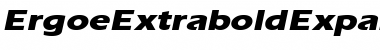 Download ErgoeExtraboldExpanded Font Download ErgoeExtraboldExpanded Font