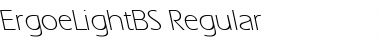 Download ErgoeLightBS Font Download ErgoeLightBS Font