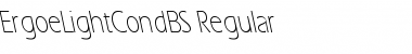 Download ErgoeLightCondBS Font Download ErgoeLightCondBS Font