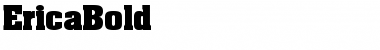 Download EricaBold Font Download EricaBold Font