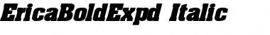Download EricaBoldExpd Font Download EricaBoldExpd Font
