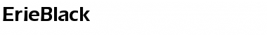 Download ErieBlack Font Download ErieBlack Font