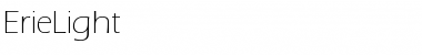 Download ErieLight Font Download ErieLight Font