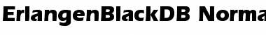 Download ErlangenBlackDB Font Download ErlangenBlackDB Font