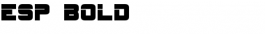 Download ESP_Bold Font Download ESP_Bold Font