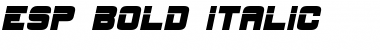 Download ESP_Bold_Italic Font Download ESP_Bold_Italic Font