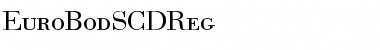 Download EuroBodSCDReg Font Download EuroBodSCDReg Font