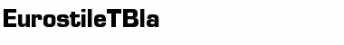 Download EurostileTBla Font Download EurostileTBla Font