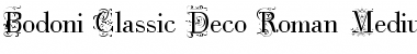 Download Bodoni Classic Deco Roman Font Download Bodoni Classic Deco Roman Font