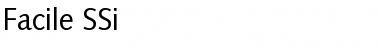 Download Facile SSi Font Download Facile SSi Font