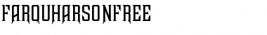 Download FarquharsonFree Font Download FarquharsonFree Font