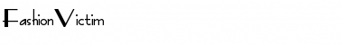 Download FashionVictim Font Download FashionVictim Font