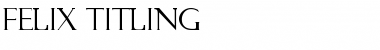 Download Felix Titling Font Download Felix Titling Font