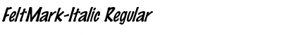 Download FeltMark-Italic Font Download FeltMark-Italic Font