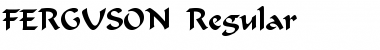 Download FERGUSON Font Download FERGUSON Font