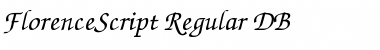 Download FlorenceScript DB Font Download FlorenceScript DB Font