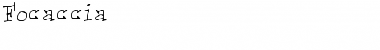Download Focaccia Font Download Focaccia Font