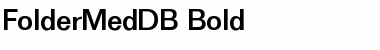 Download FolderMedDB Font Download FolderMedDB Font