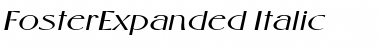 Download FosterExpanded Font Download FosterExpanded Font