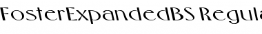 Download FosterExpandedBS Font Download FosterExpandedBS Font