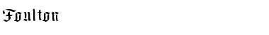 Download Foulton Font Download Foulton Font